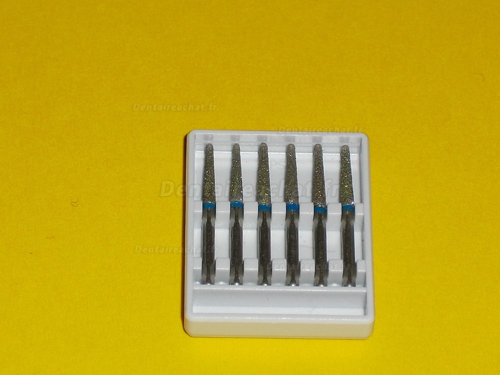 100 Pièces FG TR-13 1.8mm Fraise diamantée dentaire 